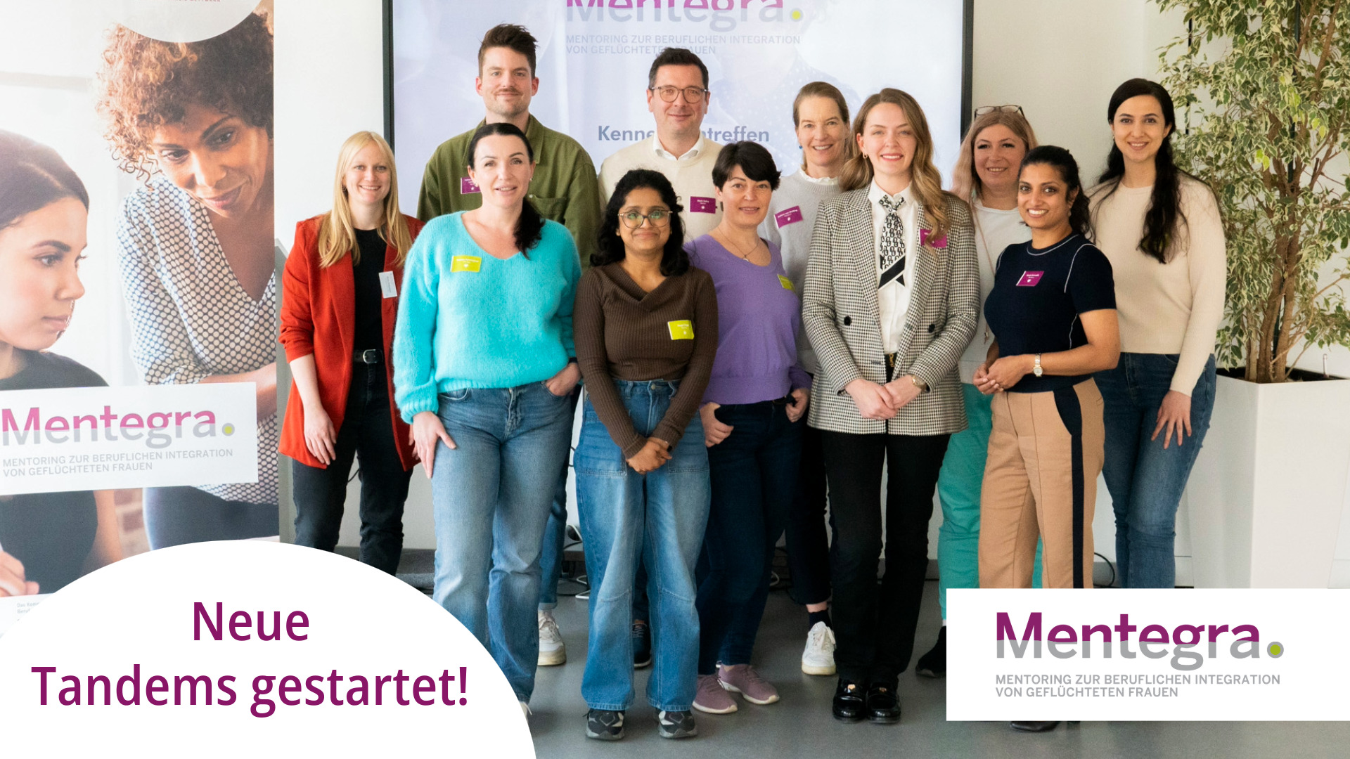 MENTEGRA: Startschuss für neun neue Tandems!