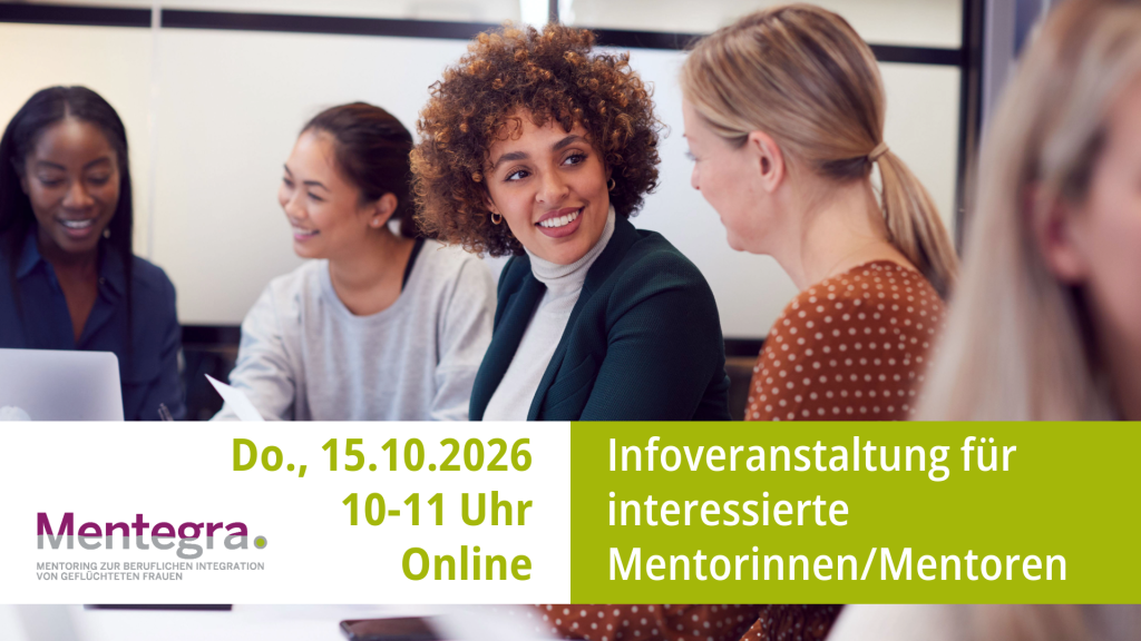 MENTEGRA Infoveranstaltung am 15.10.2026